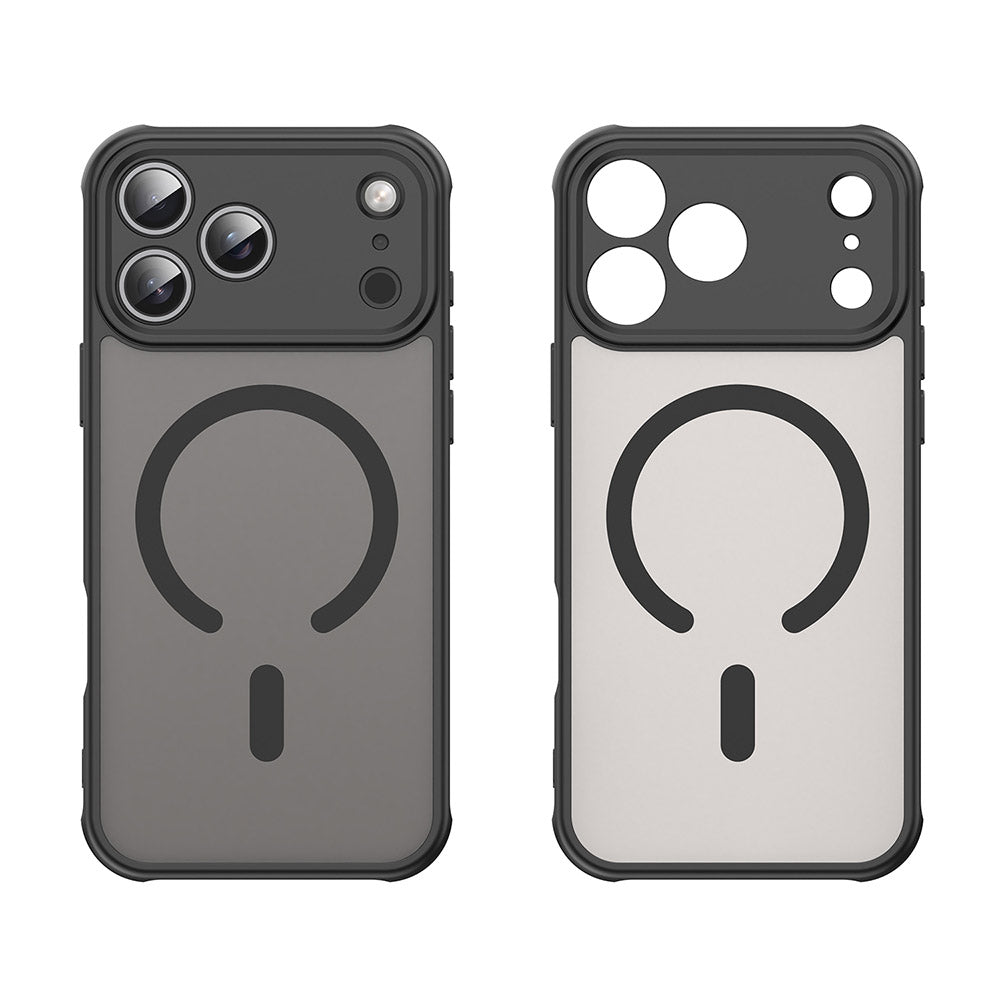 Etui MagSafe do Apple iPhone 18 Pro Max / 17 Pro Max, Techsuit, HaloFrost II, czarne