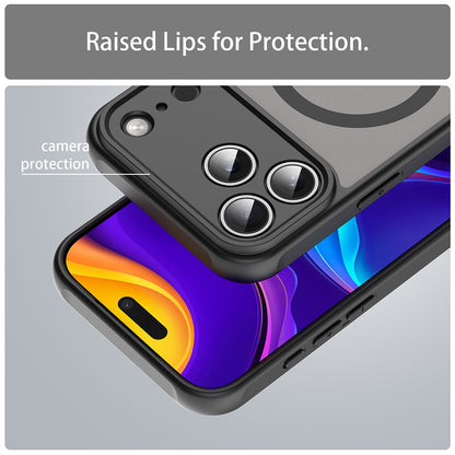 Etui MagSafe do Apple iPhone 18 Pro Max / 17 Pro Max, Techsuit, HaloFrost II, czarne