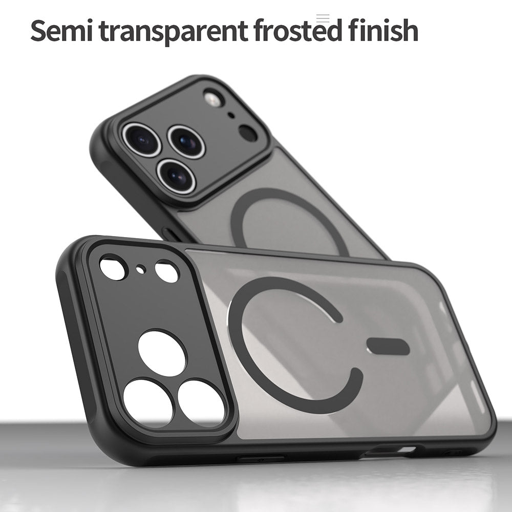 Etui MagSafe do Apple iPhone 18 Pro Max / 17 Pro Max, Techsuit, HaloFrost II, czarne