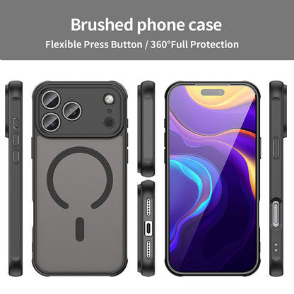 Etui MagSafe do Apple iPhone 18 Pro Max / 17 Pro Max, Techsuit, HaloFrost II, czarne