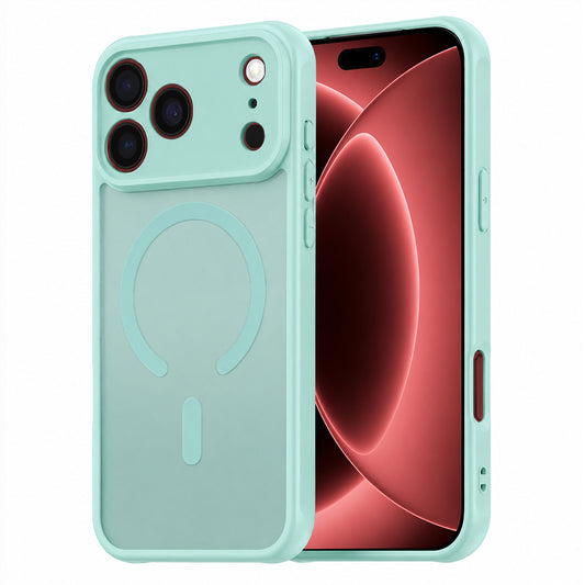Etui MagSafe do Apple iPhone 18 Pro Max / 17 Pro Max, Techsuit, HaloFrost II, Jasnozielony
