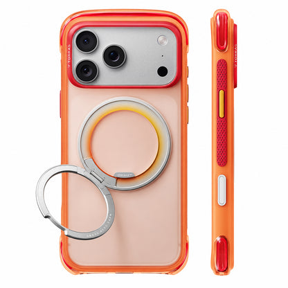 Etui MagSafe do Apple iPhone 18 Pro Max / 17 Pro Max, Torras, O3 Air Core, Pomarańczowe