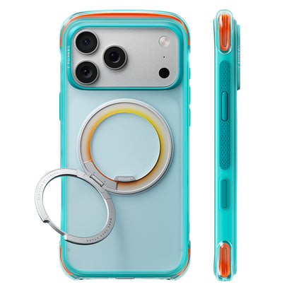 Etui MagSafe dla Apple iPhone 18 Pro Max / 17 Pro Max, Torras, O3 Air Core, Turkusowy