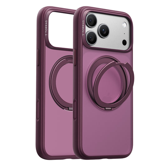 Etui MagSafe dla Apple iPhone 18 Pro Max / 17 Pro Max, Torras, Ostand O1 Guardian, Fioletowy