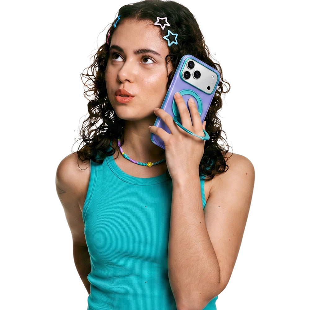 Etui MagSafe dla Apple iPhone 18 Pro Max / 17 Pro Max, Torras, Ostand O3 Hue, Indigo