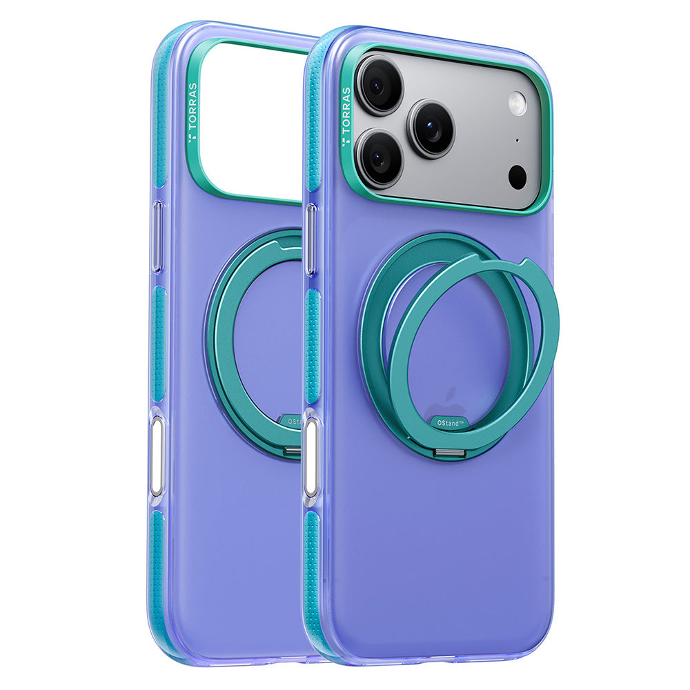 Etui MagSafe dla Apple iPhone 18 Pro Max / 17 Pro Max, Torras, Ostand O3 Hue, Indigo