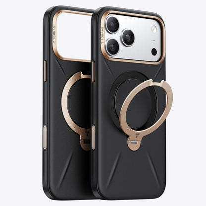 Etui MagSafe do Apple iPhone 18 Pro Max / 17 Pro Max, Torras, QPRO Leather, czarne