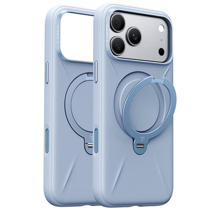Etui MagSafe do Apple iPhone 18 Pro Max / 17 Pro Max, Torras, QPRO Silicone, Niebieskie
