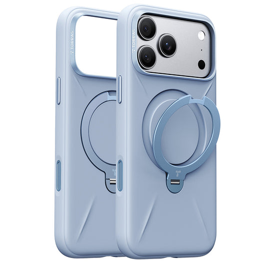 Etui MagSafe do Apple iPhone 18 Pro Max / 17 Pro Max, Torras, QPRO Silicone, Niebieskie