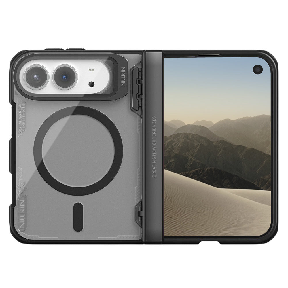 Etui MagSafe do Apple iPhone Duo, Nillkin, Iceblade Prop, czarne