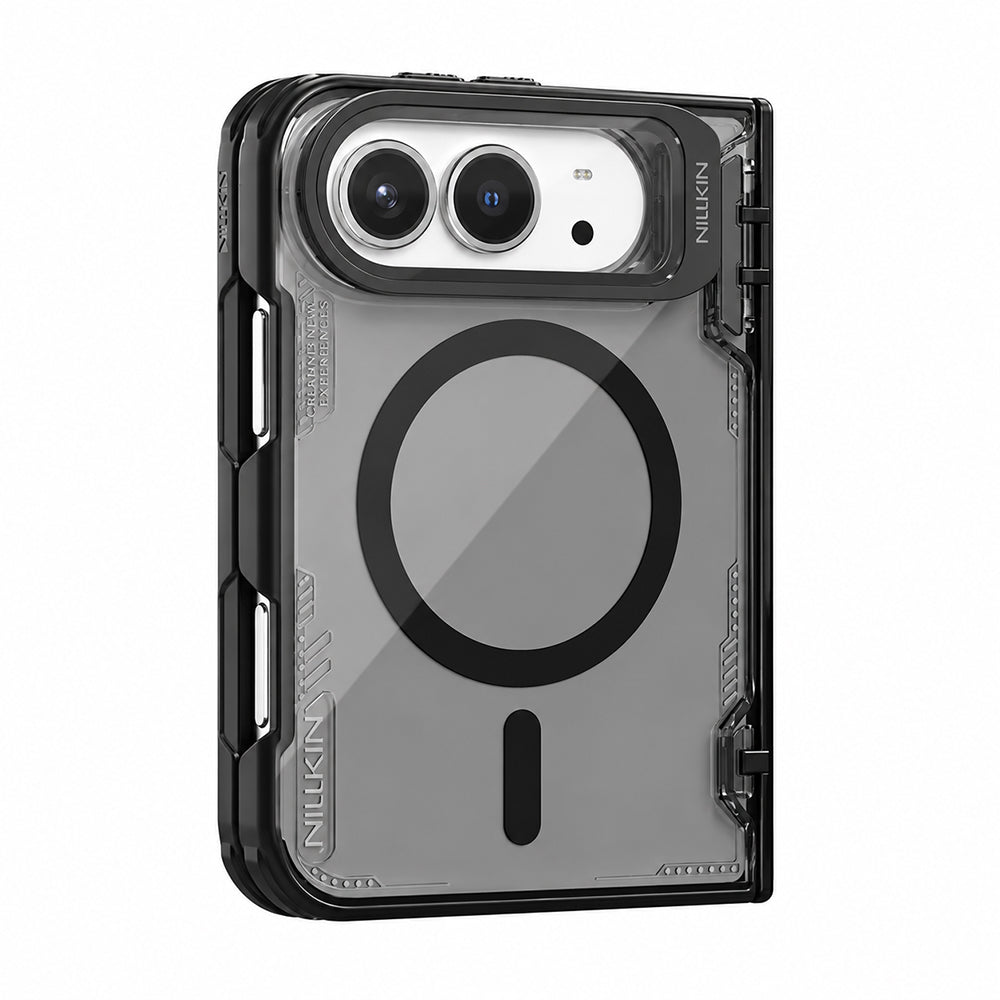 Etui MagSafe do Apple iPhone Duo, Nillkin, Iceblade Prop, czarne