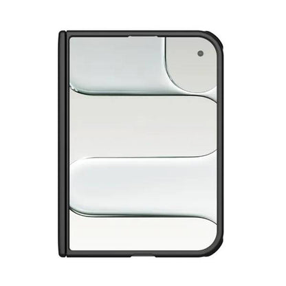 Etui MagSafe do Apple iPhone Duo, Nillkin, Super Frosted Shield, czarne, przezroczyste, satynowe