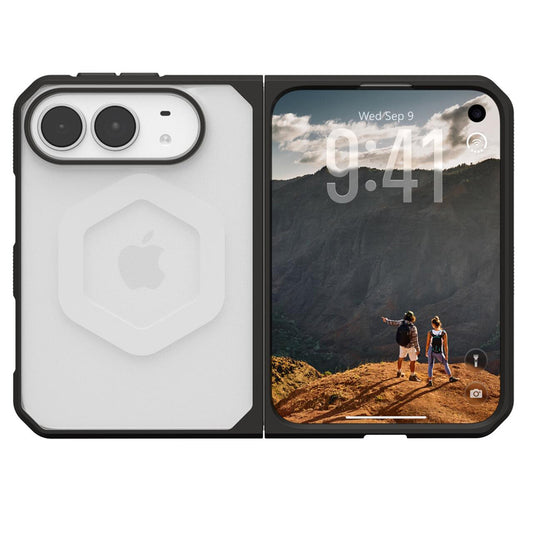 Etui MagSafe dla Apple iPhone Duo, Urban Armor Gear, Mouve, Przezroczyste
