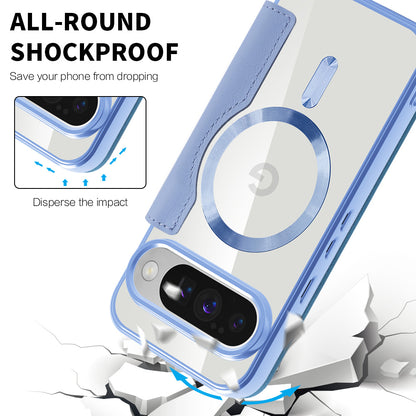 Etui MagSafe do Google Pixel 10 Pro XL, Techsuit, SmartMag Book, Bleu