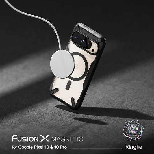 Etui MagSafe do Google Pixel 10 Pro / 10, Ringke, Fusion X, czarne