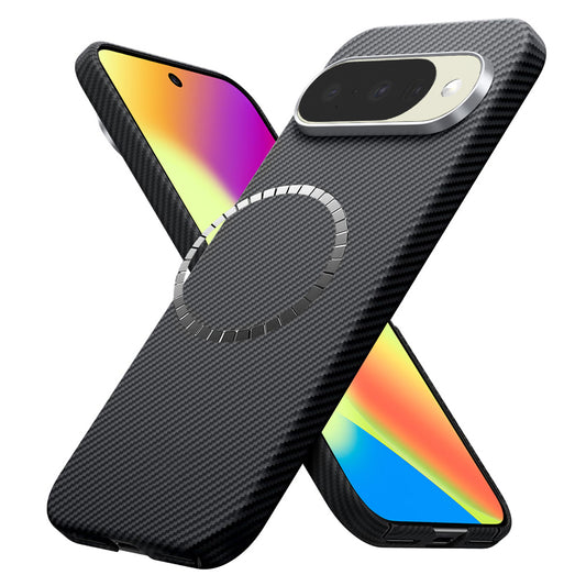 Etui MagSafe dla Google Pixel 10 Pro / 10, Techsuit, Włókno Aramidowe, Czarne