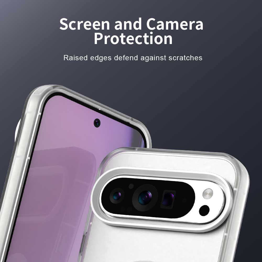 MagSafe Case for Google Pixel 10 Pro / 10, Techsuit, CandyCase, White
