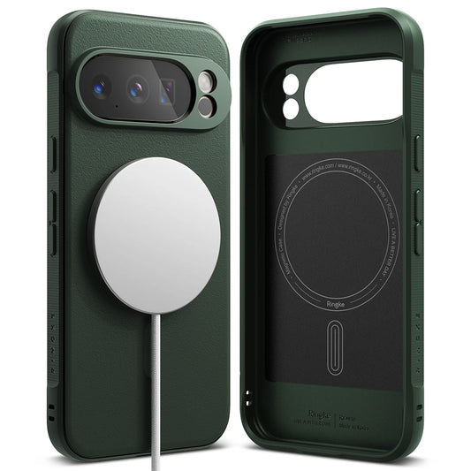 Etui MagSafe do Google Pixel 10 Pro, Ringke, Onyx, Ciemnozielony