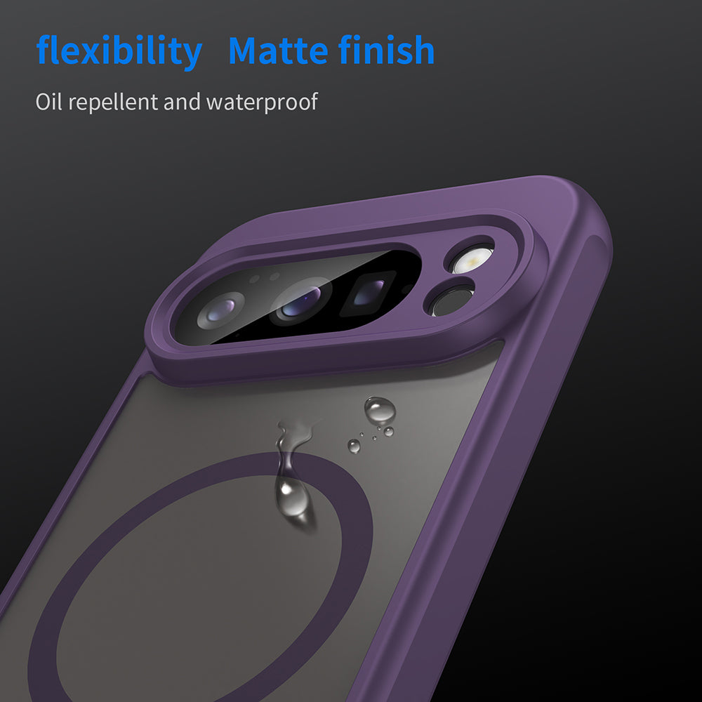 MagSafe Case for Google Pixel 10 Pro, Techsuit, HaloFrost II, Purple