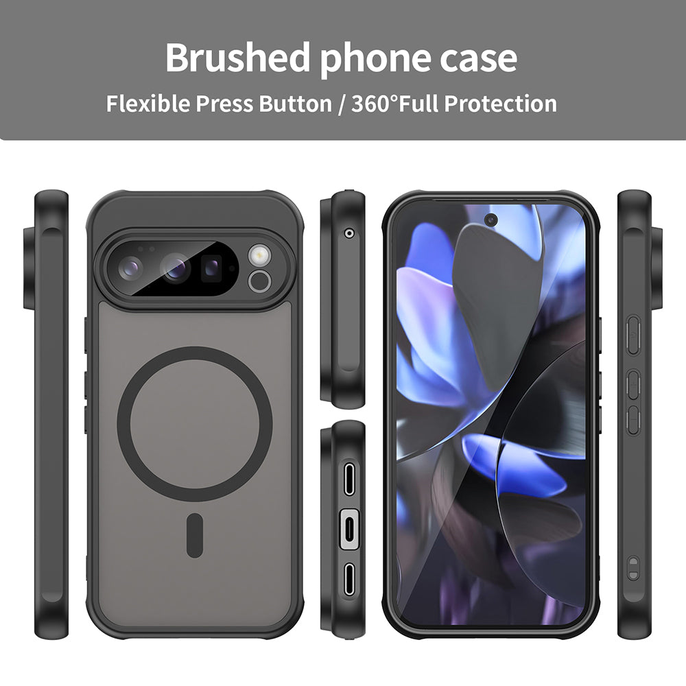 Etui MagSafe do Google Pixel 10 Pro, Techsuit, HaloFrost II, czarne