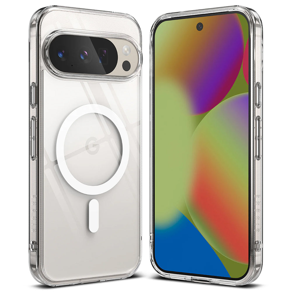 Etui MagSafe do Google Pixel 10 Pro XL, Ringke, Fusion, Przezroczyste