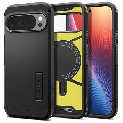 Etui MagSafe dla Google Pixel 10 Pro XL, Spigen, Tough Armor, Czarne