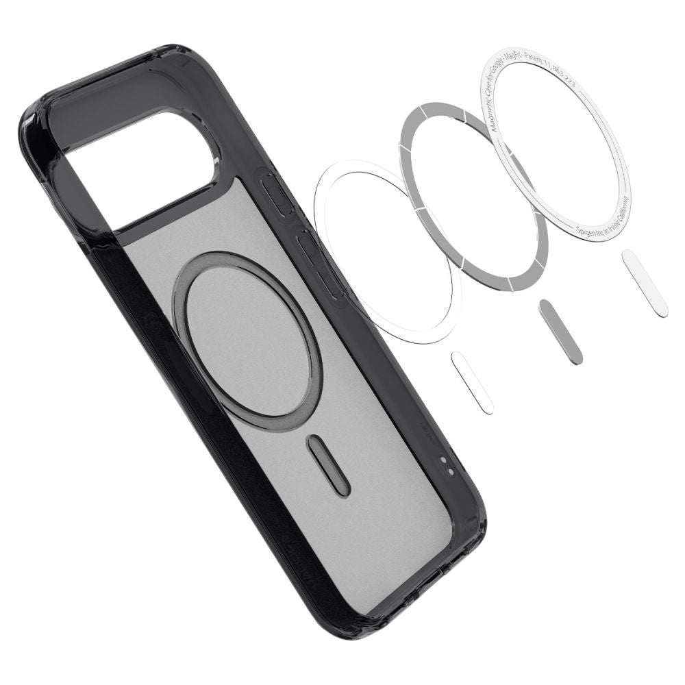 Etui MagSafe dla Google Pixel 10 Pro XL, Spigen, Ultra Hybrid, Czarne Satynowe ACS09726