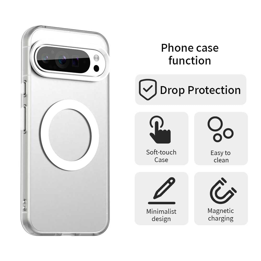 Etui MagSafe do Google Pixel 10 Pro XL, Techsuit, CandyCase, Białe