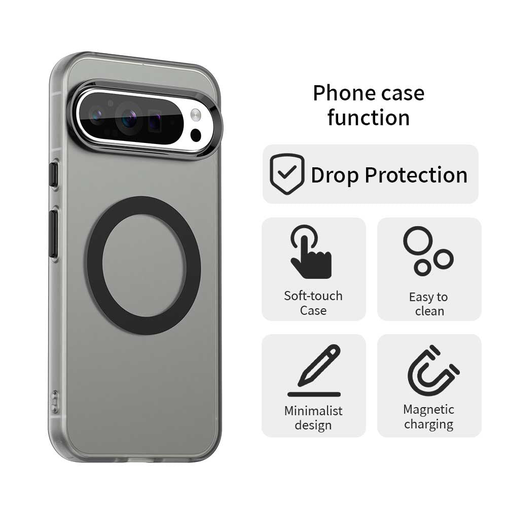 Etui MagSafe na Google Pixel 10 Pro XL, Techsuit, CandyCase, Czarny
