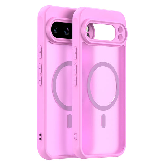 MagSafe Case for Google Pixel 10 Pro XL, Techsuit, HaloFrost II, Pink