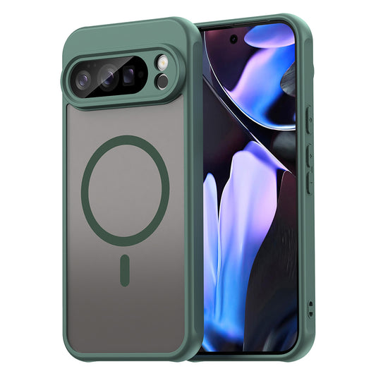 Etui MagSafe do Google Pixel 10 Pro XL, Techsuit, HaloFrost II, Zielony