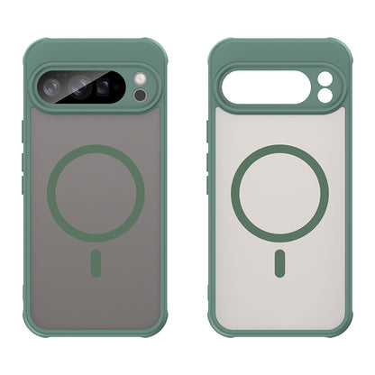 MagSafe Case for Google Pixel 10 Pro XL, Techsuit, HaloFrost II, Green
