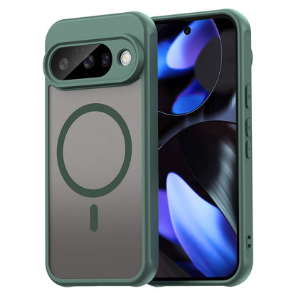 MagSafe Case for Google Pixel 10, Techsuit, HaloFrost II, Green