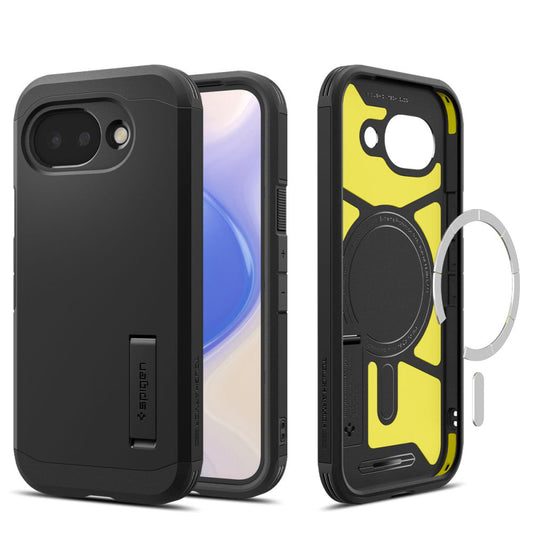 Etui MagSafe dla Google Pixel 10a, Spigen, Tough Armor, Czarne ACS11280