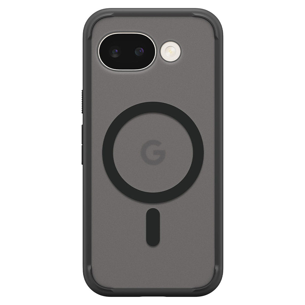 Etui MagSafe dla Google Pixel 10a, Spigen, Ultra Hybrid, Czarne Satynowe ACS11278