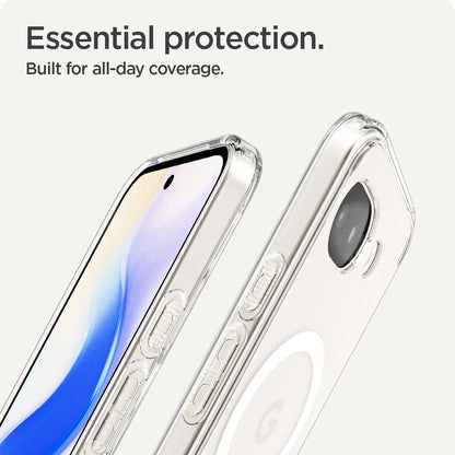 Etui MagSafe do Google Pixel 10a, Spigen, Ultra Hybrid, Przezroczyste Białe ACS11276