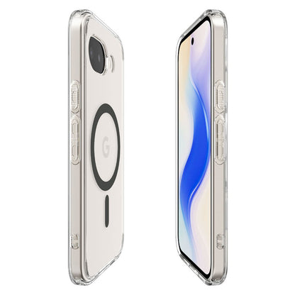 Etui MagSafe dla Google Pixel 10a, Spigen, Ultra Hybrid, Przezroczyste Szare ACS11277
