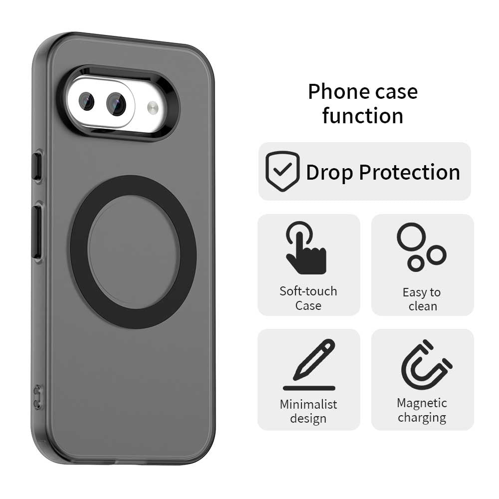 Etui MagSafe do Google Pixel 10a, Techsuit, CandyCase, czarne
