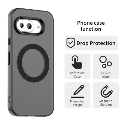 Etui MagSafe do Google Pixel 10a, Techsuit, CandyCase, czarne