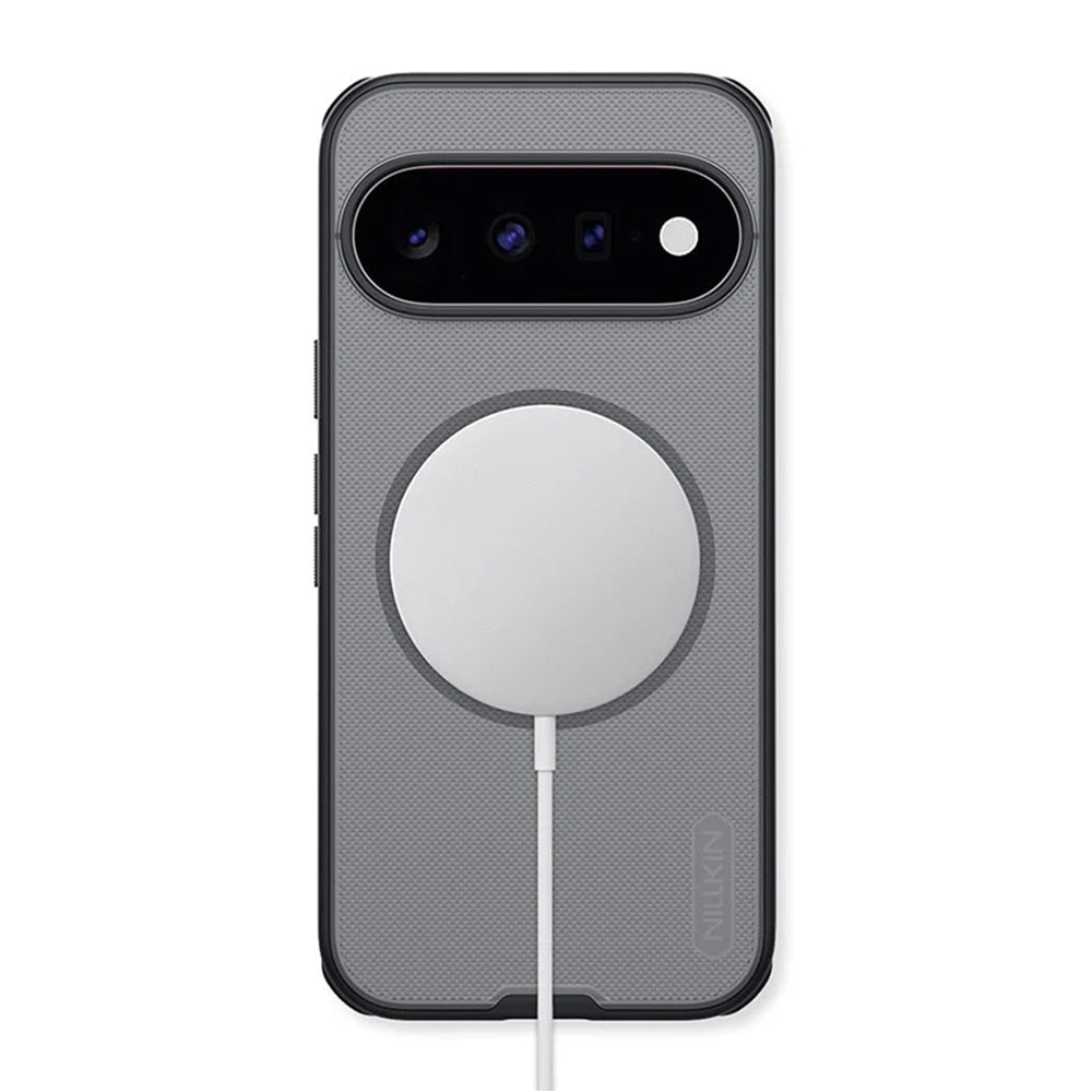 Etui MagSafe do Google Pixel 11, Nillkin, Super Shield Pro, czarne, satynowe, przezroczyste