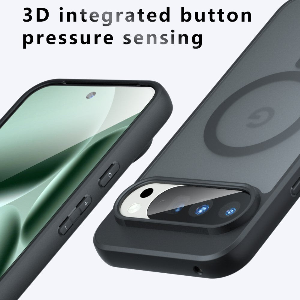 MagSafe Case for Google Pixel 11 Pro / 11, Techsuit, PureFrost, Satin Black
