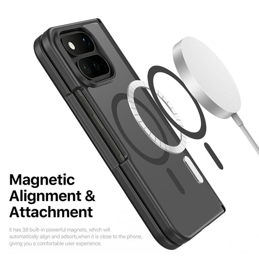 Etui MagSafe do Google Pixel 11 Pro Fold, DUX DUCIS, Yind, Jasnoróżowy
