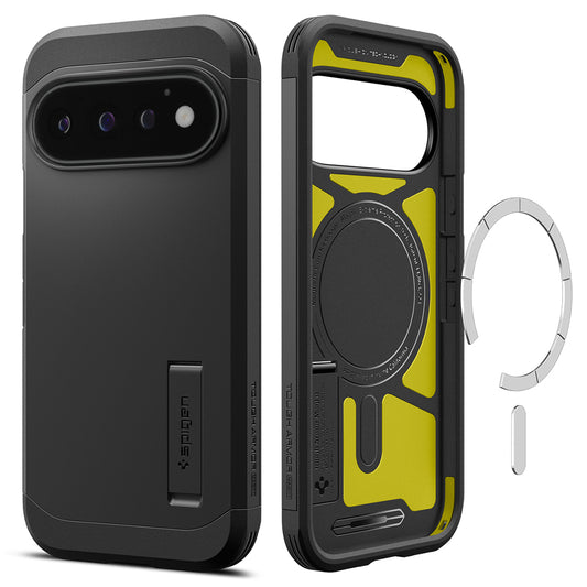 Etui MagSafe do Google Pixel 11 Pro, Spigen, Tough Armor, czarne ACS11433
