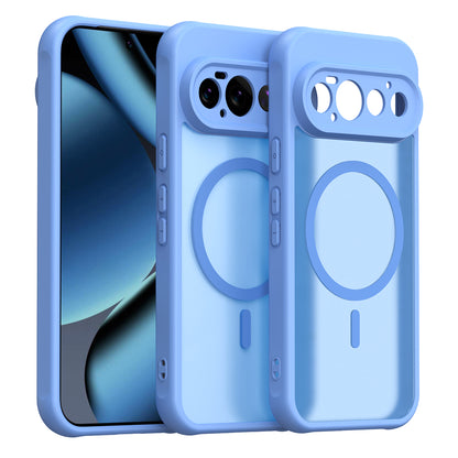 MagSafe Case for Google Pixel 11 Pro, Techsuit, HaloFrost II, Blue