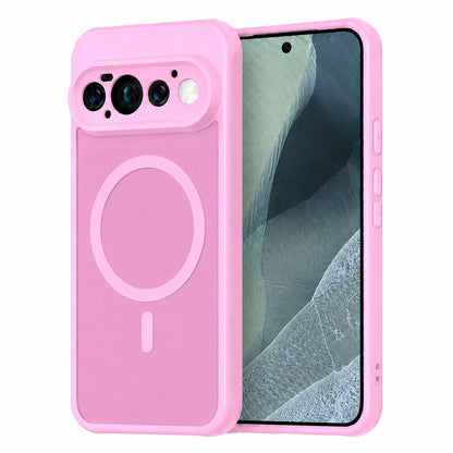 MagSafe Case for Google Pixel 11 Pro, Techsuit, HaloFrost II, Pink