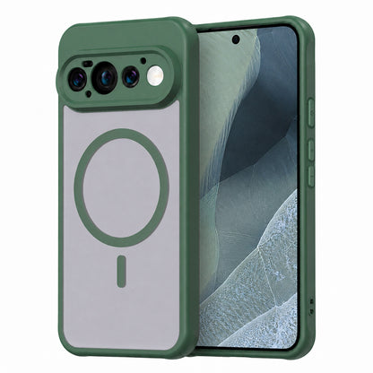 MagSafe Case for Google Pixel 11 Pro, Techsuit, HaloFrost II, Green