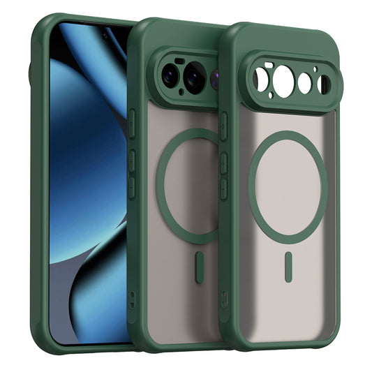 Etui MagSafe do Google Pixel 11 Pro, Techsuit, HaloFrost II, Zielony