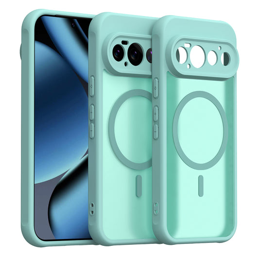 Etui MagSafe do Google Pixel 11 Pro, Techsuit, HaloFrost II, Jasnozielony