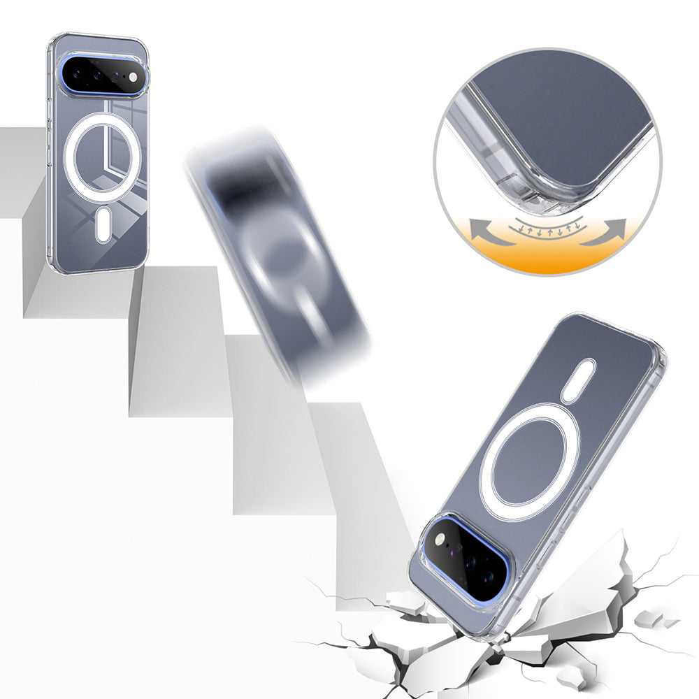 Etui MagSafe do Google Pixel 11 Pro, Techsuit, Pro, Przezroczyste