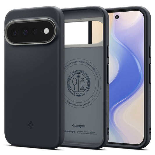 Etui MagSafe do Google Pixel 11 Pro XL, Spigen, Caseology Nano Pop, czarne ACS11455